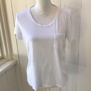 J crew factory white tee